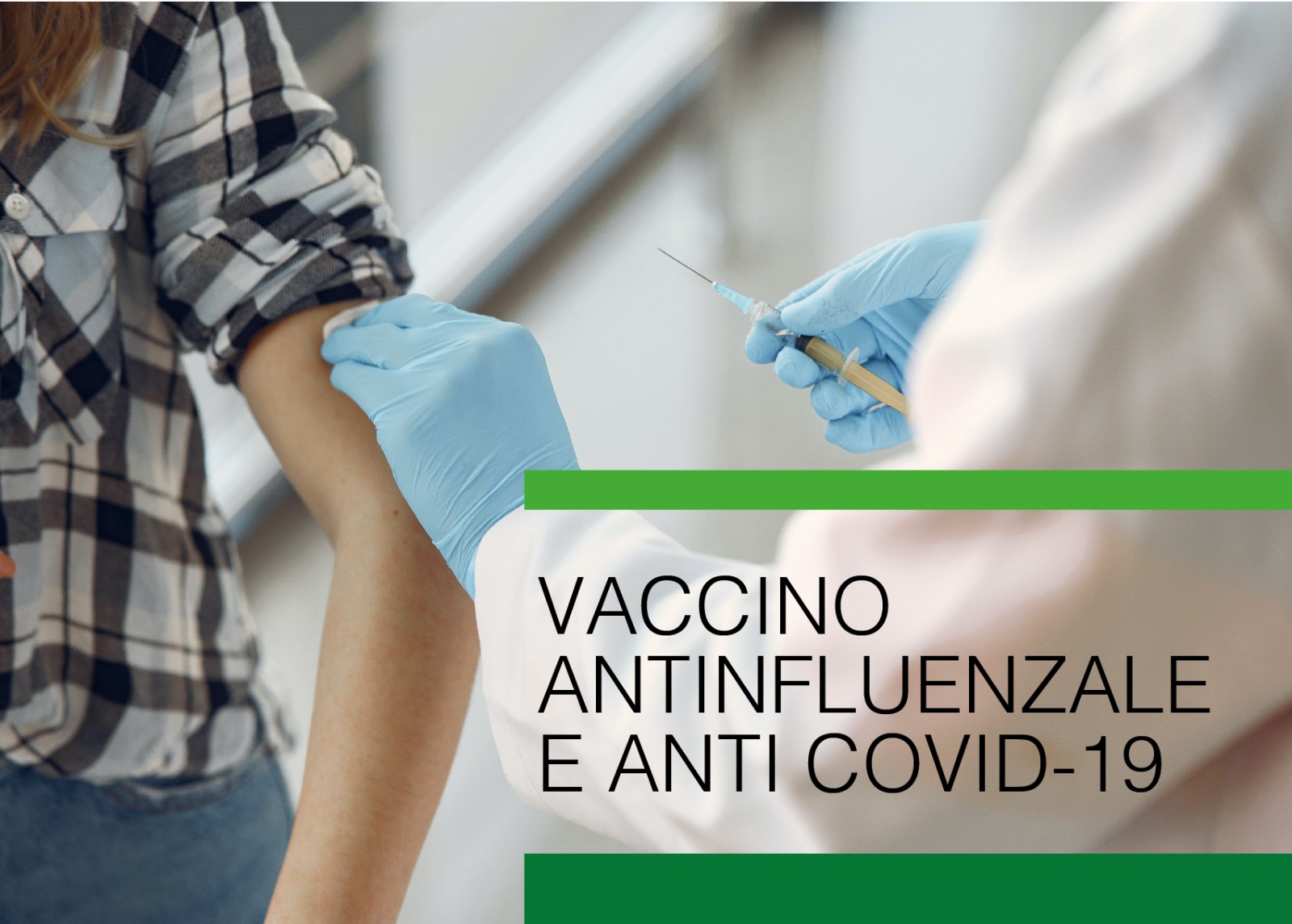 Antinfluenzale e anti Covid-19, la campagna apre a tutta la popolazione.